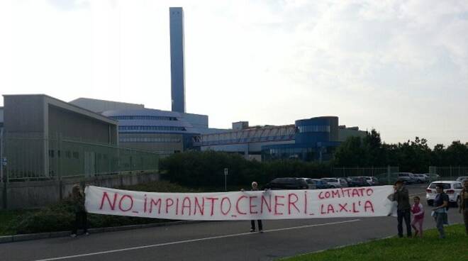 protesta inceneritore di A2A Brescia