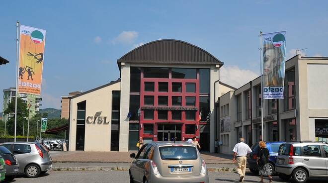 ingresso sede Cisl Brescia