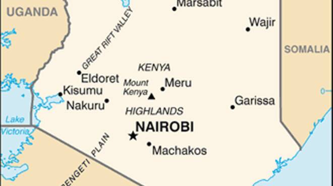 Kenya mappa