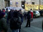 protesta migranti Brescia
