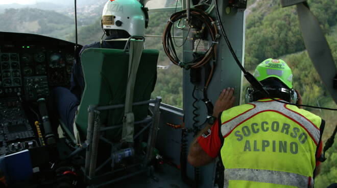 Soccorso alpino ricerche tornado