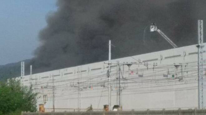 incendio a Rezzato