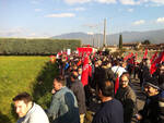 corteo anti Renzi