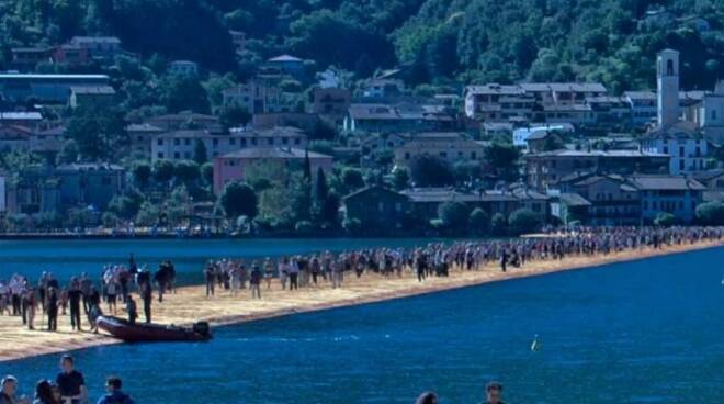 Floating Piers Montisola