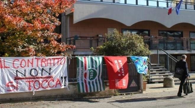 la-protesta-in-una-delle-strutture-della-fondazione-don-gnocchi