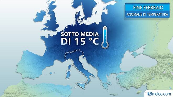 fine febbraio europea meteo generica