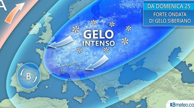 Meteo Italia 25 febbraio