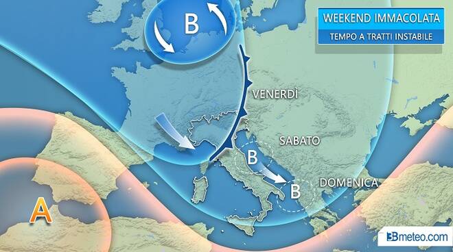 meteo italia immacolata