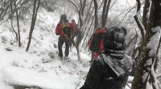 toscolano recuperati escursionisti dispersi