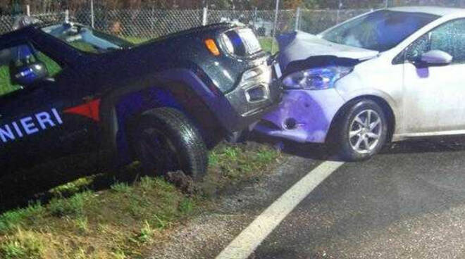 trento bresciani contro auto cc guida ubriaco senza patente