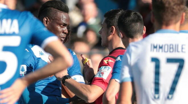 cori razzisti balotelli multa lazio