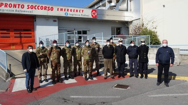 esercito contro il coronavirus