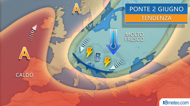 meteo bel tempo tranne il 2 giugno