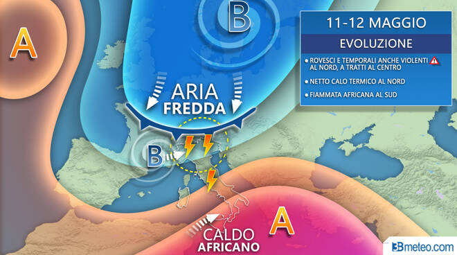 meteo fine settimana 11-12