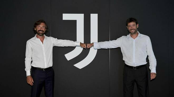 Andrea Pirlo con Andrea Agnelli