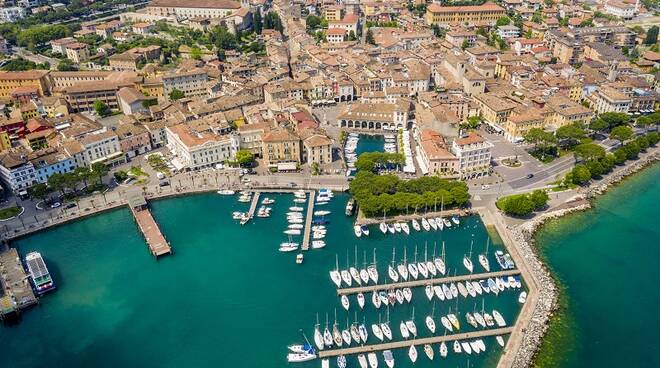 Desenzano del Garda vista dall'alto