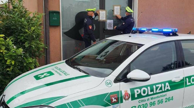 Montichiari Polizia chiude un centro benessere a luci rosse