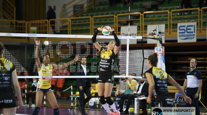 volley millenium Brescia sconfitta dalla imoco conegliano