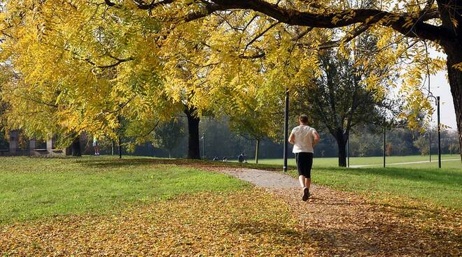 Brescia, autunno nei parchi della città