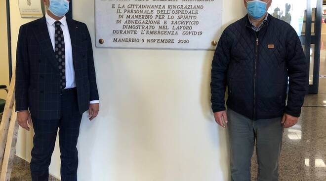 Il Rotary Club Brescia Manerbio vicino al presidio ospedaliero di Manerbio