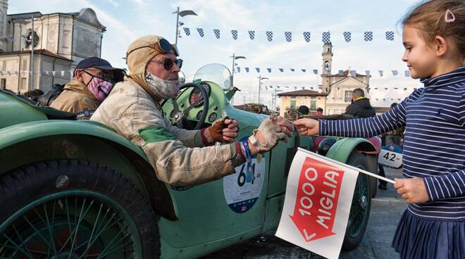 foto di Roberto Serra sulla 1000 Miglia