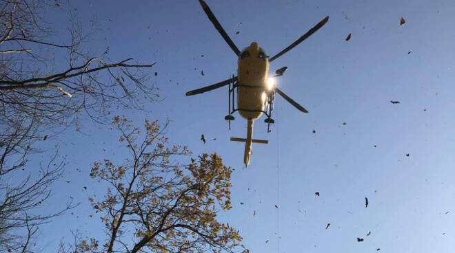 elicottero Sarezzo cade dalla bicicletta in montagna 29enne soccorso in volo