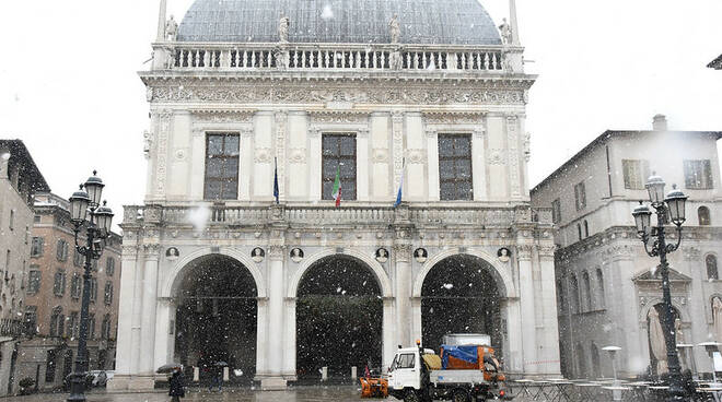 Neve a Brescia 20 dicembre 2020