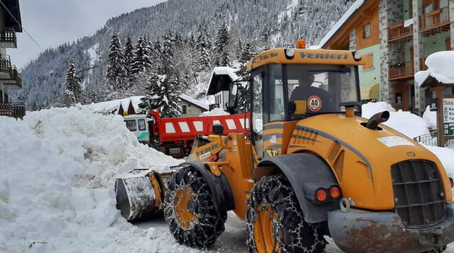 valanghe neve provincia