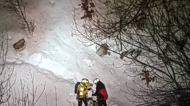 Borno, uomo recuperato sul monte Altissimo