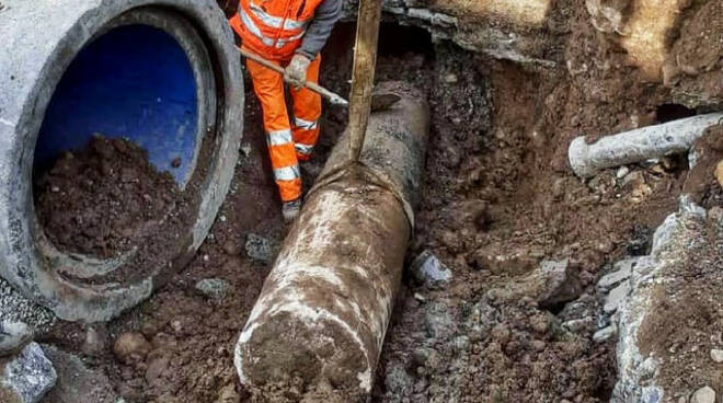 Brescia negli scavi di A2a sotto via Milano emergono reperti romani