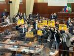 Protesta M5S Regione Lombardia 26-1-21