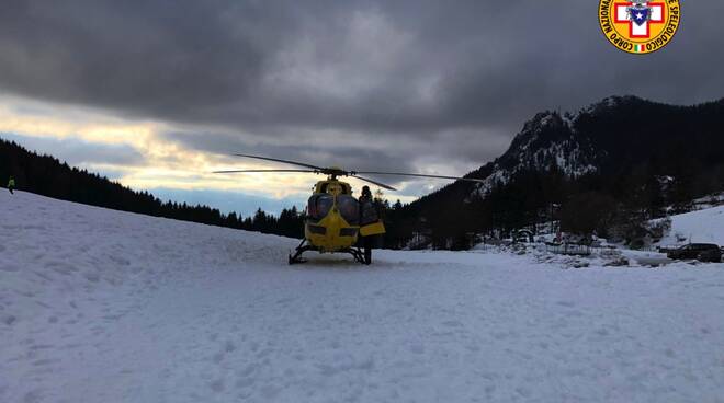 Soccorso Alpino Cnsas monte Varano Angolo Presolana