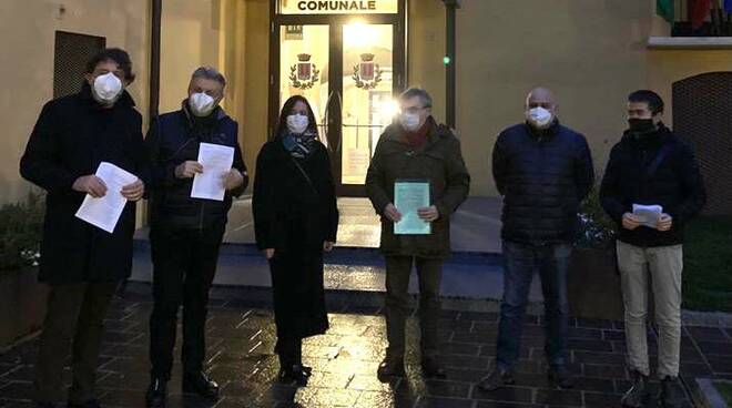 Desenzano Conferenza Stampa Opposizione Minoranza