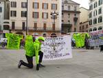 Presidio ambientalisti caso Caffaro Brescia Basta Veleni ambiente inquinamento