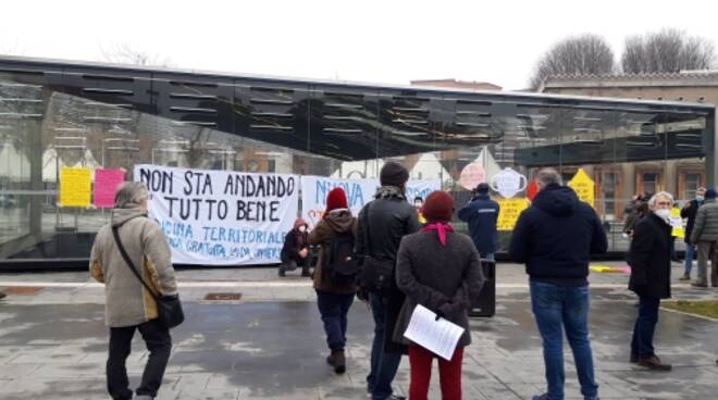 Presidio ospedale Civile 20 febbraio 2021 Non Sta Andando Tutto Bene