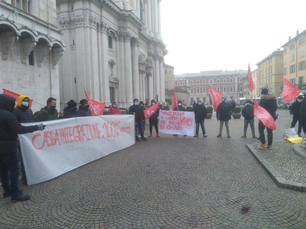 Presidio Prefettura Slai Cobas Coop Prometeo 5 febbraio 2021