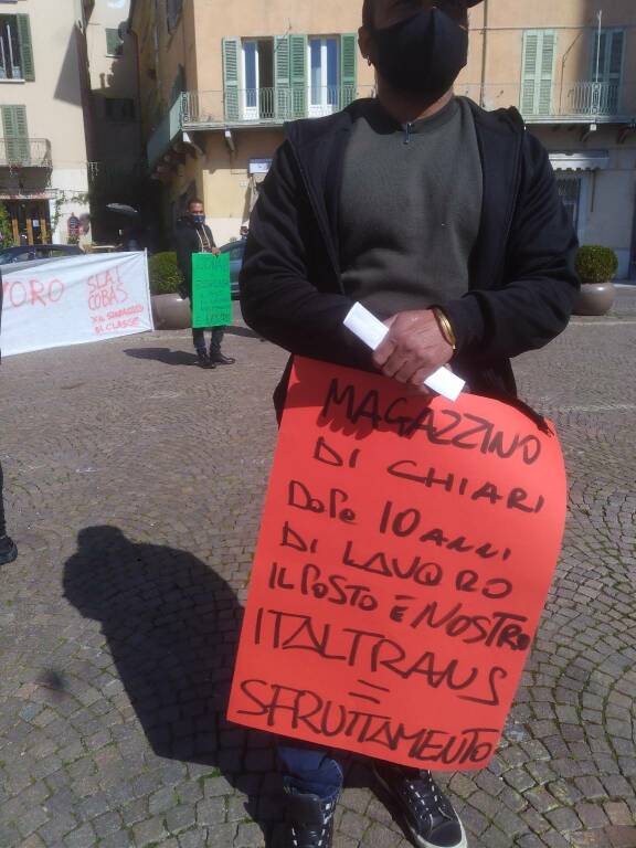 auchan conad chiari cooperativa Prometeo protesta prefettura 24 febbraio 2021