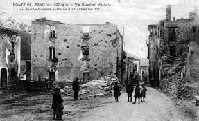 Ponte di Legno bombardamento austriaco 1917 Pontedilegno