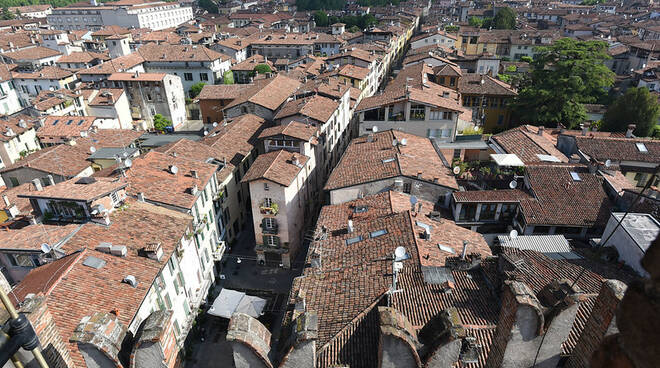 Brescia centro via delle Battaglie