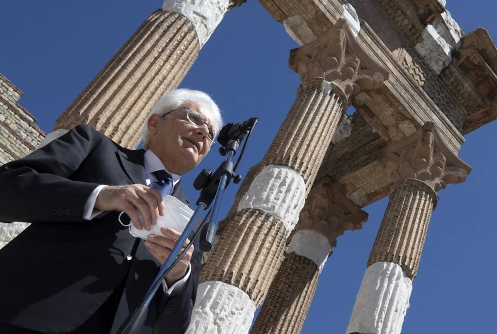 Mattarella a Brescia