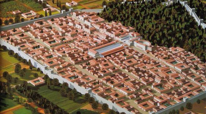 Ricostruzione Brescia romana