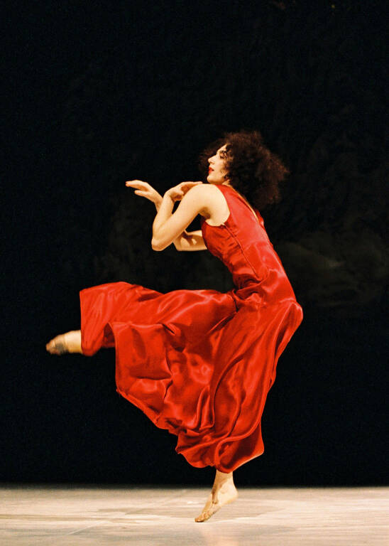 Cristiana Morganti, Moving with Pina, copyright Ursula Kaufmann