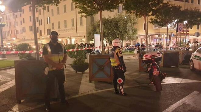controllo sulla movida della polizia locale di Brescia