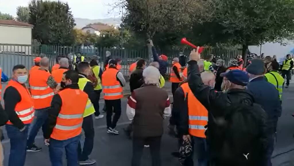 caccia cacciatori manifestazione san polo 22 ottobre 2021