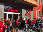 Cgil Camera del Lavoro solidarietà dopo l'attacco fasciata a roma