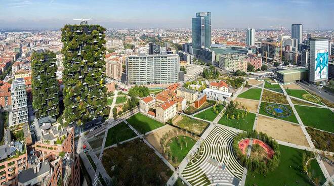 agricoltura urbana Milano bosco urbano verticale