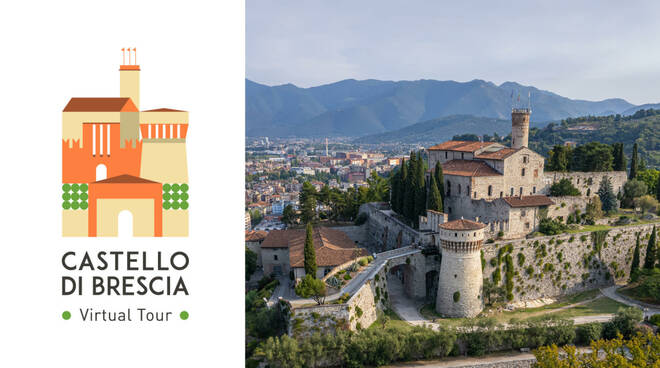 tour virtuale del castello di brescia