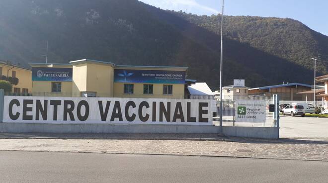 Vobarno hub vaccinale Asst Garda