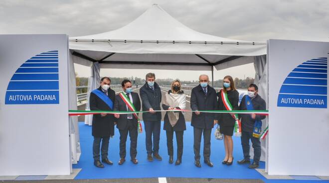 Pontevico, inaugurata la nuova variante per Robecco d'Oglio