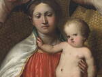 Girolamo Romanino, "Madonna col Bambino incoronata da due angeli"